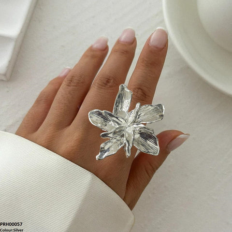 PRH00057 SDQ Flower Ring Adjustable - PRH