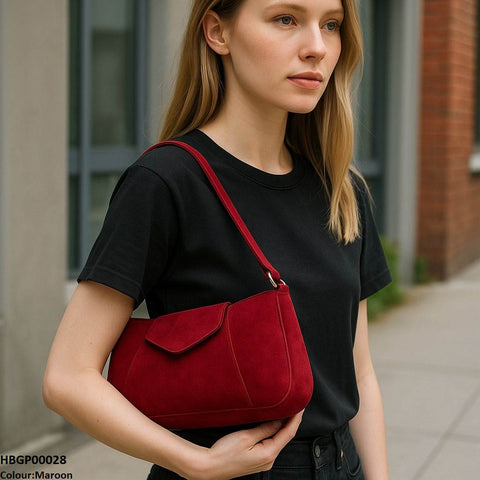 HBGP00028 Aria Flap Armpit Ladies Handbag