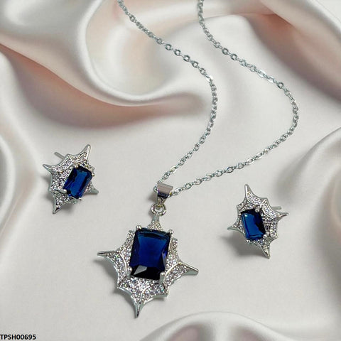 TPSH00695 KYC Star Shaped Pendant Set - TPSH