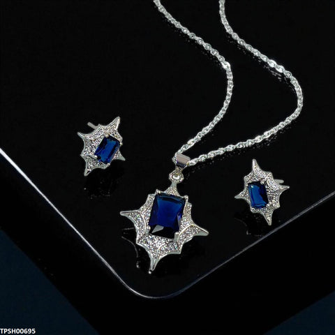 TPSH00695 KYC Star Shaped Pendant Set - TPSH