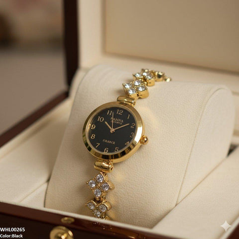 WHL00265 ZWA Round Dazzling Link Watch - WHL