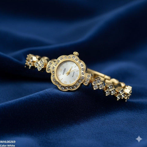 WHL00269 ZWA Flower-Shaped Bezel Watch - WHL