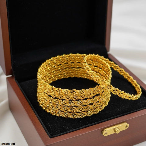 PBH00008 MZM Bangles 6 Pcs Set - PBH