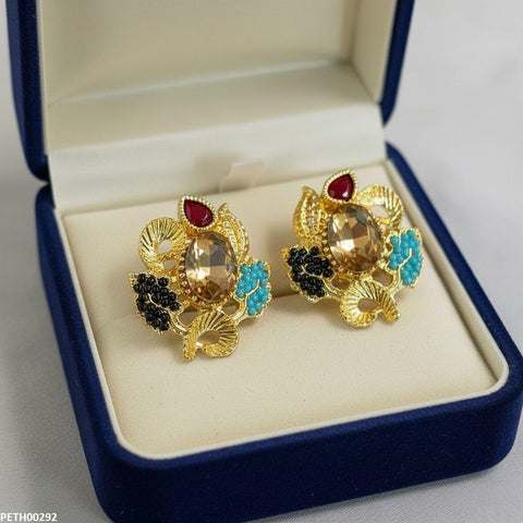 PETH00292 MZM Oval/Tear Leaf Tops Pair - PETH