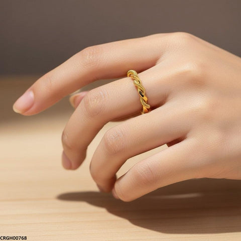CRGH00768 FRN Twisted Rope Ring - CRGH