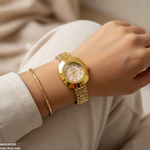 WHL00339 BWS Round Zebra Dial Watch - WHL