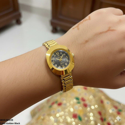 WHL00339 BWS Round Zebra Dial Watch - WHL