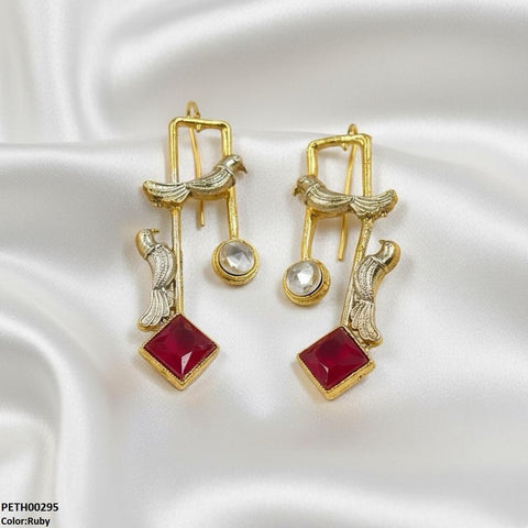 PETH00295 FRN Square Sparrow Tops Pair - PETH