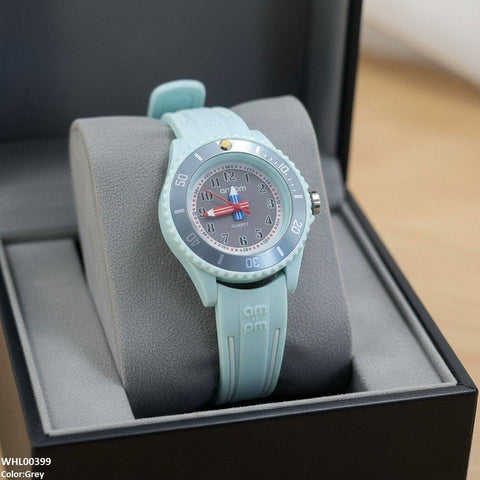 WHL00399 IWA Round Stone Dial Kid's Watch  - WHL