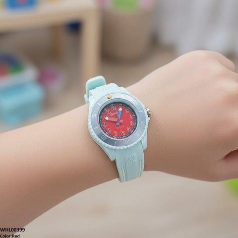 WHL00399 IWA Round Stone Dial Kid's Watch  - WHL