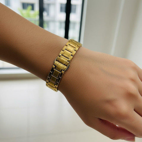 WHL00433 IWA Round Black Dial Women's Watch -