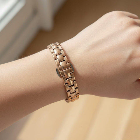 WHL00426 IWA Round Rhinestone Bezel Women's Watch - WHL