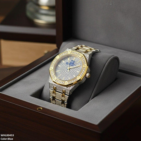 WHL00453 BWS Stone Dial Two Tone Women's Watch - WHL