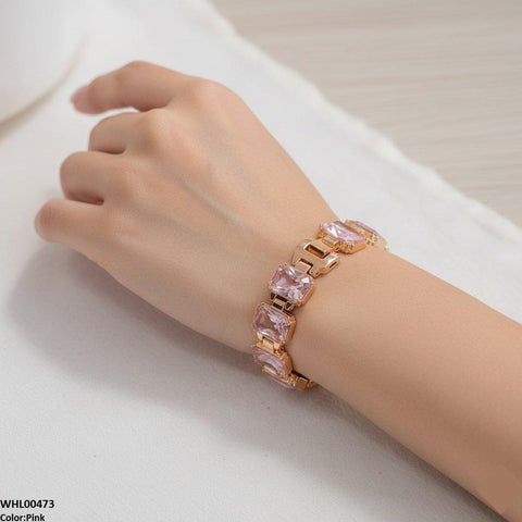 WHL00473 ZWA Round Stones Women's Watch - WHL