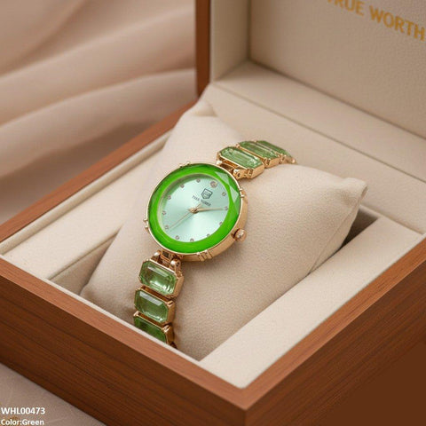 WHL00473 ZWA Round Stones Women's Watch - WHL
