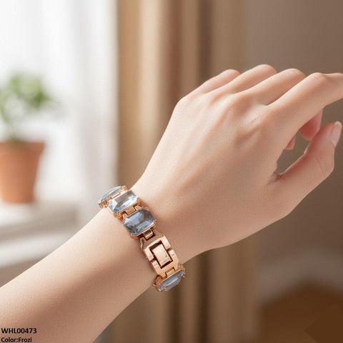 WHL00473 ZWA Round Stones Women's Watch - WHL