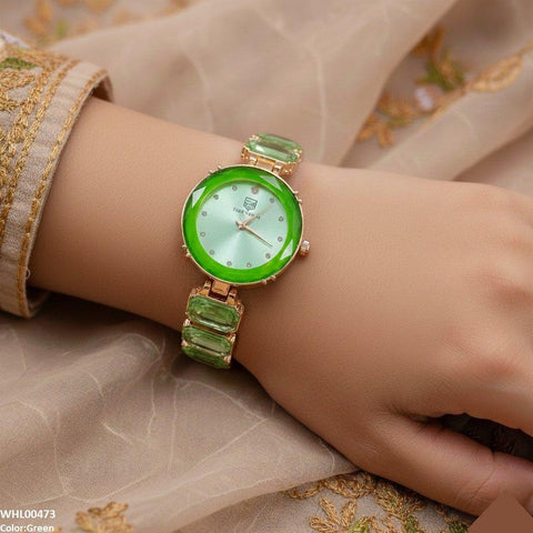 WHL00473 ZWA Round Stones Women's Watch - WHL
