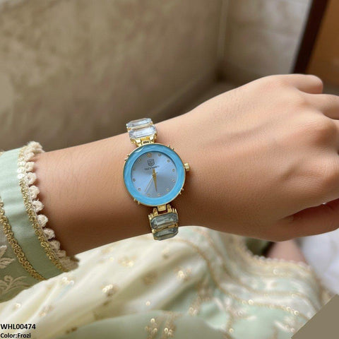 WHL00474 ZWA Round Stones Women's Watch - WHL