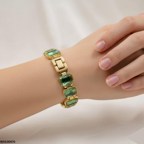 WHL00476 ZWA Round Dial Chain Women's Watch - WHL