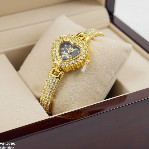 WHL00491 IWA Heart Love Dial Stone Women's Watch - WHL