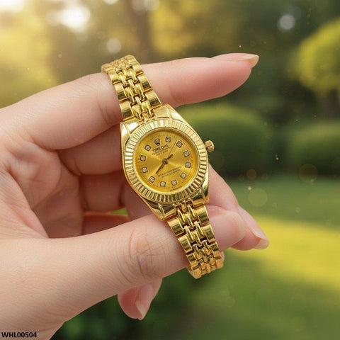 WHL00504 IWA Round Stone Dial Watch - WHL