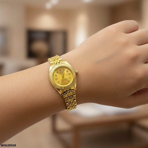 WHL00504 IWA Round Stone Dial Watch - WHL