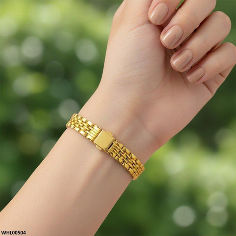 WHL00504 IWA Round Stone Dial Watch - WHL