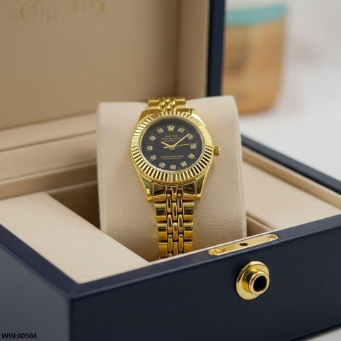 WHL00504 IWA Round Stone Dial Watch - WHL