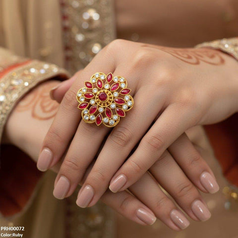 PRH00072 FRN Flower/Tear Ring Adjstable - PRH