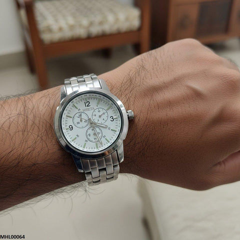 MHL00064 IWA Round Bezel Men's Watch - MHL