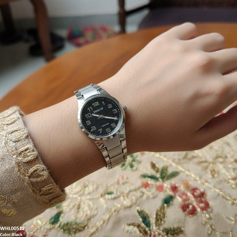 WHL00512 IWA Round Dial Chain Women's Watch - WHL