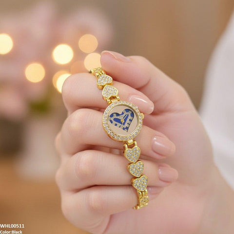 WHL00511 IWA Round Heart Women's Watch - WHL