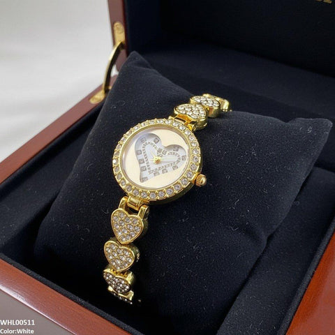 WHL00511 IWA Round Heart Women's Watch - WHL