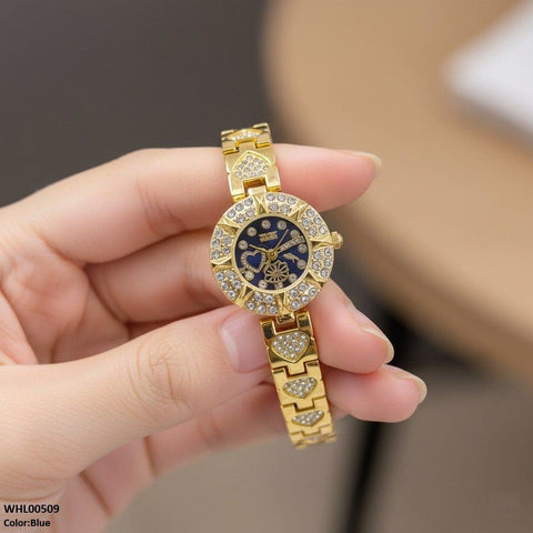 WHL00509 IWA Round Heart/Flower Dial Women's Watch - WHL