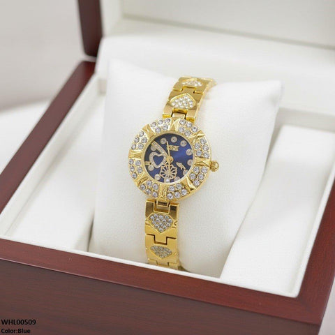 WHL00509 IWA Round Heart/Flower Dial Women's Watch - WHL