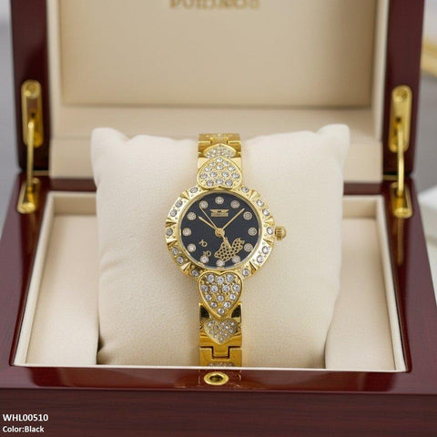 WHL00510 IWA Round Heart Bracelet Women's Watch - WHL