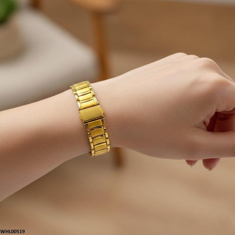 WHL00519 IWA Round Black Bezel Women's Watch - WHL