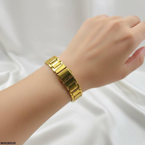 WHL00520 IWA Round Number's Dial Women's Watch - WHL