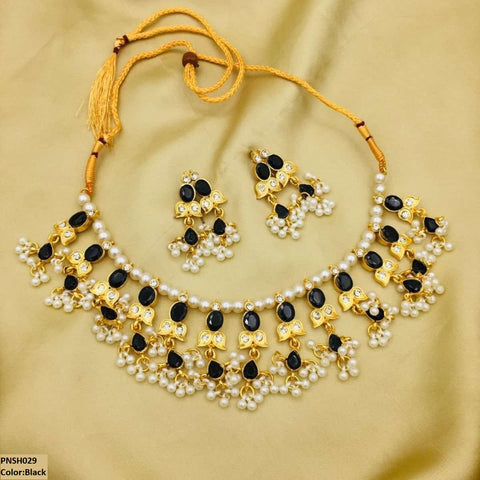 PNSH029 SDQ Beza/Saru Collar Necklace Set - PNSH
