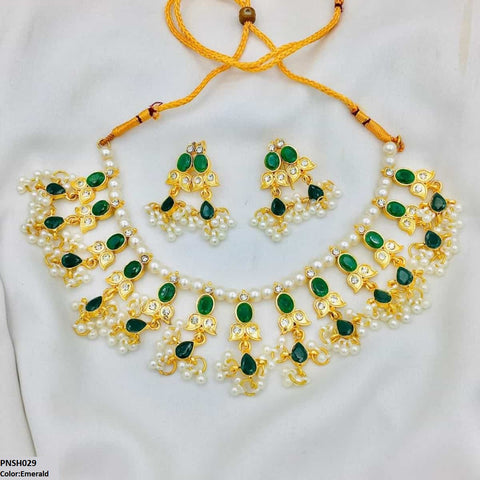 PNSH029 SDQ Beza/Saru Collar Necklace Set - PNSH