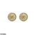 CETH681 YQG Coin Stud Tops Pair