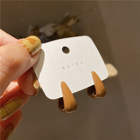 TEHH326 LSH Curb Ear Hoops Pair - CEHH