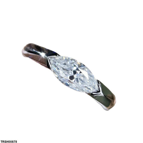 TRSH00878 KYC Marquise Stone ZIRCON Ring  Adjustable - TRSH