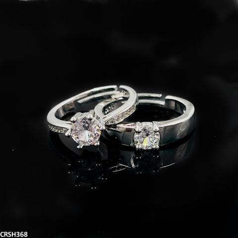 CRSH368 ZFQ Couple Rings Adjustable - TRSH