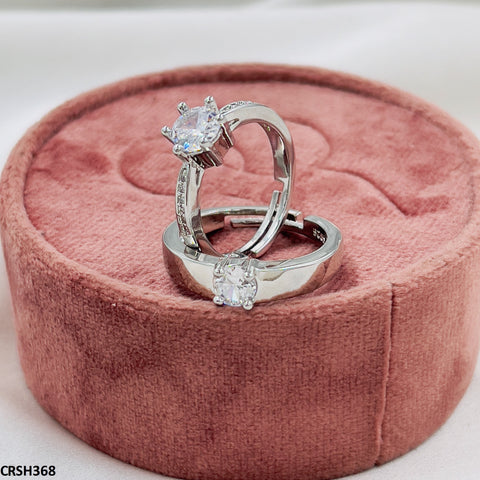 CRSH368 ZFQ Couple Rings Adjustable - TRSH