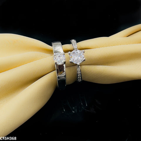 CRSH368 ZFQ Couple Rings Adjustable - TRSH