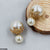 CETH366 ZLX Round Pearl Attached Tops Pair