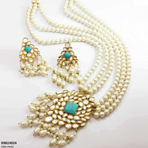 KMLH024 SDQ Kundan Maala Set - KMLH