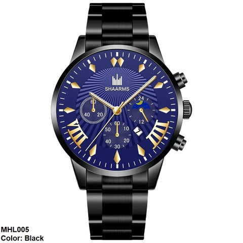 MHL005 HET Stainless Steel Strap Male Watch - MHL
