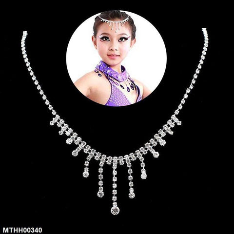 MTHH00340 YJJ Tassel Drop Matha Patti - MTHH